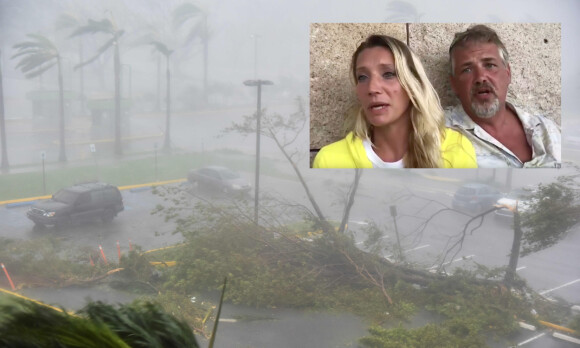 image: Familien flyktet i seks dager for å unngå Irma - så kom Maria. - Vi slaktet kyllinger for å ha mat